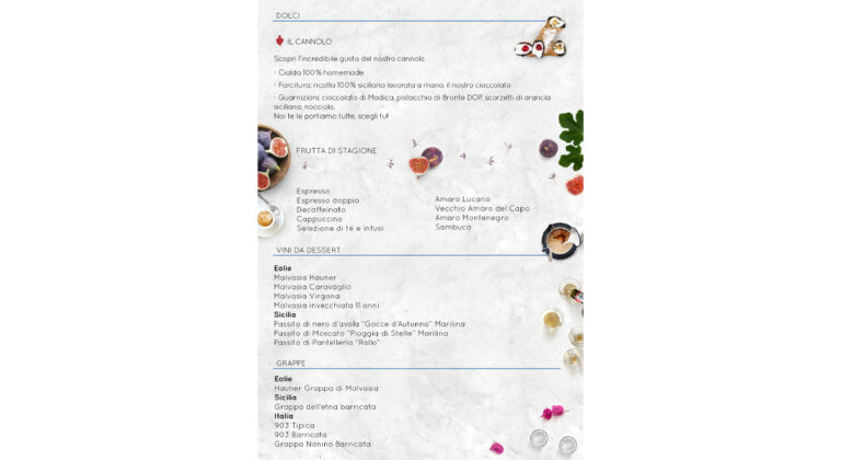 Menu pagina 6