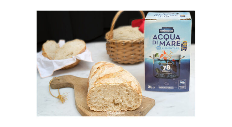 Acqua di mare uso alimentare