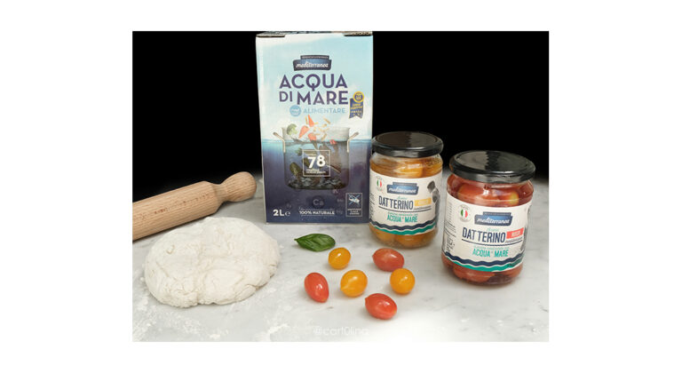 Acqua di mare uso alimentare
