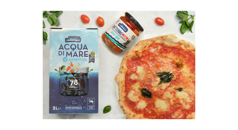 Acqua di mare uso alimentare